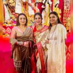 Adrija Addy Roy Instagram - Ashtami night it was ❤️✨ . . . . . . . . . . . . . . . . #durgapuja #mumbai #2023 #ashtami #night #adrijaroy #photooftheday #instapic #instapost #instagood #instalove #instalike #insta #instagram . North Bombay Durga Puja