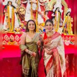 Adrija Addy Roy Instagram - Ashtami night it was ❤️✨ . . . . . . . . . . . . . . . . #durgapuja #mumbai #2023 #ashtami #night #adrijaroy #photooftheday #instapic #instapost #instagood #instalove #instalike #insta #instagram . North Bombay Durga Puja