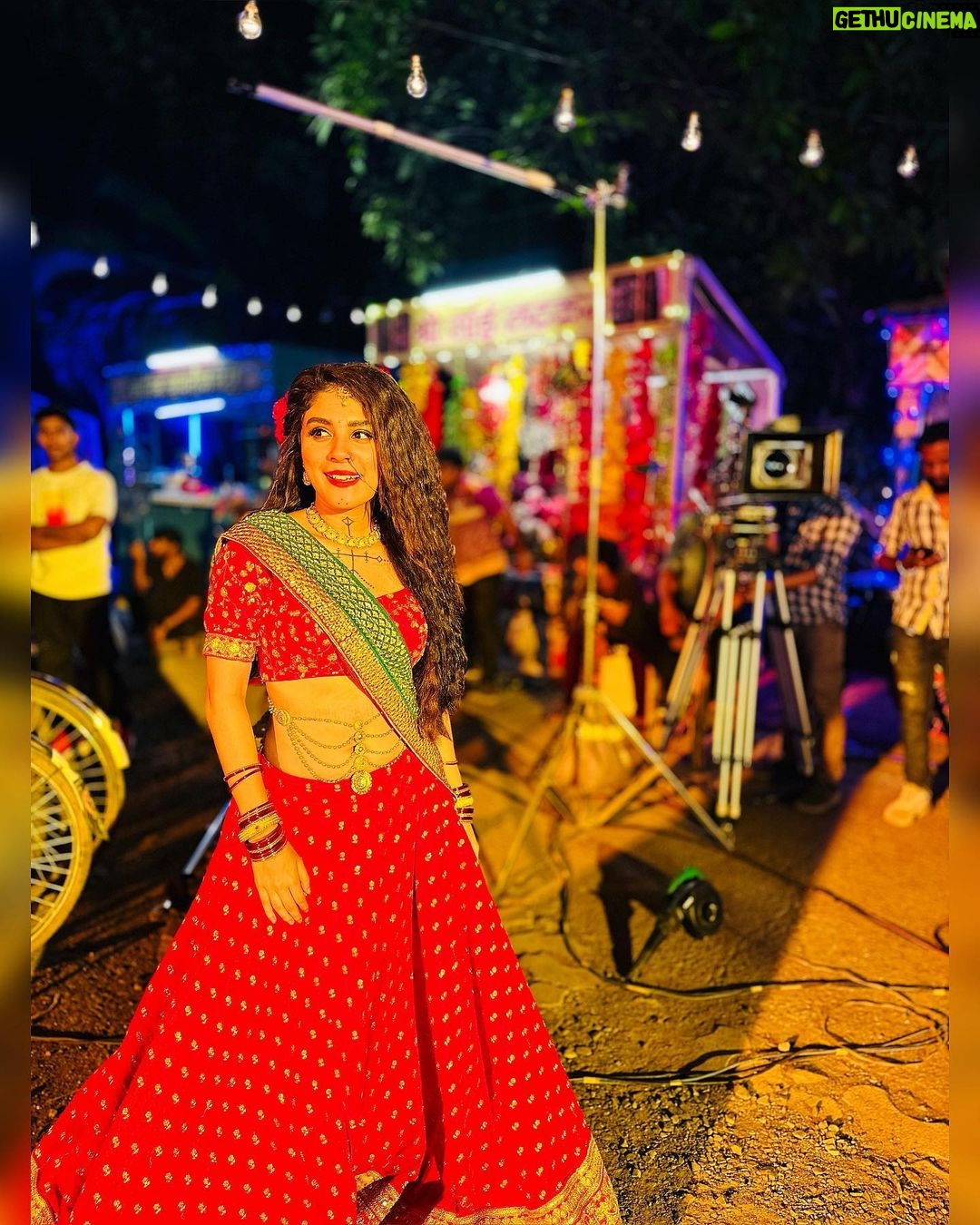 Adrija Addy Roy Instagram - Here’s your Imlie Rani 💃✨ Keep watching #imlie , everyday at #8_30pm only on @starplus . . . . . . . . . . . . . . #imlie3 #adrijaroy #imlie #starplus #love #this #look #photooftheday #instapost #instagood #instadaily #instalove #instalike #insta #instagram . Film City