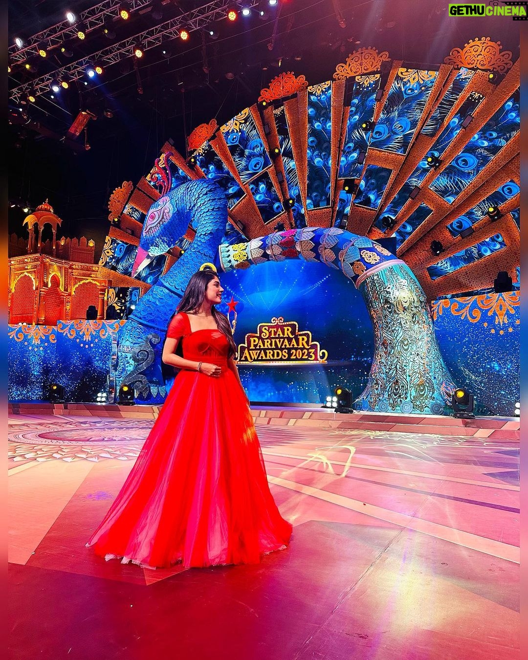 Adrija Addy Roy Instagram - It’s an auspicious occasion for me……….❤️🌟❤️ #Star_Parivaar_Awards_2023 ✨ 1st Oct, sharp 7pm only on @starplus . . . . . . . . . . #imlie #adrijaroy #starparivaarawards2023 #1st #year #redcarpet #shoot #photooftheday #staytuned #instapic #instagood #instalove #instalike #instadaily #insta #instagram . Mumbai, Maharashtra