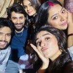 Adrija Addy Roy Instagram - That’s us , energetic and on toes before the shot 😁🙌 Team #Imlie ✨ 🎥 - @modern_hair_style__ Film City, Goregaon