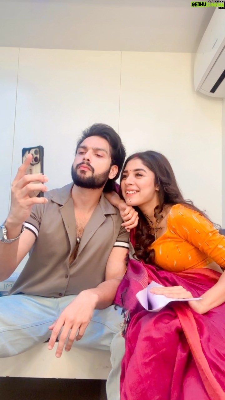 Adrija Addy Roy Instagram - This is not reel Yes!! True story 🤣🤣 Film City, Goregaon