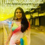 Adrija Addy Roy Instagram - Diwali Night 💫 Wearing - @ekdhaga ✨ Style by - @yourstylistforever 🤩 . . . . . . . . . . . . . . #diwali #part2 #light #love #peace #diwali2023 #adrijaroy #photooftheday #new #post #instapost #instagood #instadaily #instalove #instalike #insta #instagram . Lokhandwala, Andheri, Mumbai