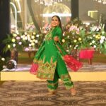 Afsana Khan Instagram - 💚 Outfit @akritibyshakun 💚 Makeup 💄 @glamgoddesscharan 💚 Chandigarh, India