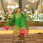 Afsana Khan Instagram - 💚 Outfit @akritibyshakun 💚 Makeup 💄 @glamgoddesscharan 💚 Chandigarh, India
