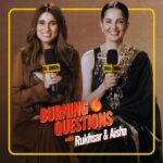 Aisha Ahmed Instagram - Here's a glimpse into the lives of Mother-Daughter duo @rukhsarrehman & @aisharahmed as they talk to us about their favorite movies, life lessons, and how they unwind after a long day, in this edition of Burning Questions! 🔥💛 #IMDbAtMAMI