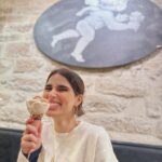 Aisha Ahmed Instagram - . What’s better than ice-cream? A 2 flavoured ice-cream flower in 4 degrees. Hehehehe 🤭♥️ 5th arrondissement of Paris