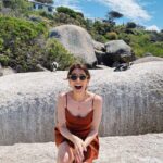 Aisha Ahmed Instagram - . A day in Cape Town 🫶🏼 My heart is so full, uff what a beautiful city & such warm, happy & welcoming people. Planning my holiday already ☀️ P.S- PINGUUUUU & SEA OTTERS & ICECREAAAAAAM 🤭 The Boulders, Western Cape, South Africa