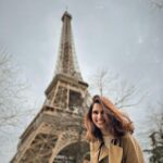 Aisha Ahmed Instagram - . Eiffel Tower will always be remembered w Natalie Portman 🤭