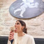 Aisha Ahmed Instagram - . What’s better than ice-cream? A 2 flavoured ice-cream flower in 4 degrees. Hehehehe 🤭♥️ 5th arrondissement of Paris