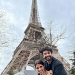 Aisha Ahmed Instagram - . Eiffel Tower will always be remembered w Natalie Portman 🤭