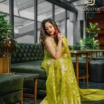 Aishwarya Dutta Instagram - 💛💛💛💛💛💛💛 🦋🦋🦋🦋🦋🦋🦋 Aishwarya dutta collaboration @sarvatva.chennai, a fresh and exciting hand-picked saree and salwar brand, has just launched and is already making waves in the fashion industry. With its exclusive range of handloom sarees and exquisite salwars, it’s taking the saree game to a whole new level. These fabrics are not just trendy but also one-of-a-kind and original, with a perfect blend of tradition and trend. Each saree is crafted with intricate details and a luxurious touch, made by skilled artisans who have honed their craft over generations. From bold, vibrant hues to subtle, understated elegance, Sarvatava has something for everyone. Whether you're looking for a saree for a special occasion or just want to add some glamour to your everyday wardrobe, they have got you covered. What makes me love them even more is that with every purchase, you're not only acquiring a beautiful piece of fabric but also supporting a community of women weavers and their entrepreneurial aspirations. So why settle for ordinary when you can have extraordinary? Embrace the beauty and grace of our traditional clothing with Sarvatava, and experience the magic of a saree like never before. Visit their profile to check out their amazing collection of sarees and DM them your order! @sarvatva.chennai