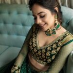 Aishwarya Dutta Instagram - Happy Diwali 🪔🪔🪔🪔🪔🪔🪔 Make over by - @vijiknr Wearing- @nirali_design_house Jewellery- @bronzerbridaljewellery Shot by - @g3_photography