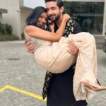 Aishwarya Khare Instagram - Better Together ❤️🫶🏻🧿 #Rishmi #bhagyalakshmi 👕 :- @anusoru