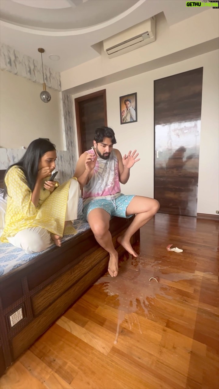 Aishwarya Khare Instagram - Din Hi kharabh Tha 🤣🤣🤣 #reels #funnyreels #rishmi