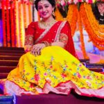 Aishwarya Pisse Instagram - Sometimes all u need is a little splash of colours in ur life and also in ur appearance🌈 Outfit: @kowshiki_couture Hyderabad