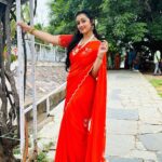 Aishwarya Pisse Instagram – #sammohanuda #instatrending #southindian #telugusongs 
Saree  pure Organza saree by:  @ishu.closet5