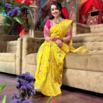 Aishwarya Pisse Instagram - We live in a rainbow of chaos….🌈 Saree by: @pattusarees_dc3 Pc: @lavsar_photography Hyderabad