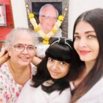 Aishwarya Rai Instagram - ✨🙏❤️Love you eternally, dearest darling Daddy-Ajjaaa❤️🥰💖😍💝🤗💕😘🧿🙏🌟🌈✨Most loving, kind, caring, strong, generous and righteous… no one like you… ever❣️❤️🥰🌟🧿✨Happy Birthday💖🌟Prayers in remembrance🙏🌸🌹💐🍀We miss you so much❣️💝✨