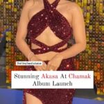 Akasa Instagram - Super Stunning #akasasingh Slays in Red Hot Gown at #Chamak Album Launch . . . . #akasa #akasasingh #akasasinghfanatics #akasasinghhot #akasasinghfans #akasasinghfanclub