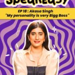 Akasa Instagram - @akasasing is so relatable FR FR 🤣👍🏻 Bigg Boss or Fear Factor? Physical strength or mind games? What does Akasa prefer? Head on to our Youtube channel to watch the new episode of #iDivaSpeakeasy ft. @akasasing and her killer meme knowledge 🥰💕 . . . #akasasingh #reels #viral #speakeasy