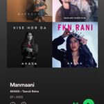 Akasa Instagram - maine Mann ki Maani, now I’m a FKN Rani 👑 a few pieces of my heart, soul (and a tiny bit of my mind) - my first ever EP “Manmaani” is OUT! ✨ get on this moody roller coaster of being mad love, distant in love, destroyed in love and finally, strong in love ❤️‍🩹 TELL ME YOUR FAVOURITE TRACK in comments? • @sonymusicindia @taarukraina @edumonteiromusic @brunomotaprod @charanmusic @aasa.sing @riicwolf @redmojo.pt @diyasahgal @tusharmanak • • • • • • • #MainemannKiMaani #RaniKiManmaani #StayTuned #KHD #OutNow #AkasaSingh #akasasingh #akasa #kasa #sonymusic #kisehorda #Fknrani #Kalleyan #trendingsongs #reelitfeelit #naagin #trending #newmusic #akasakebesties