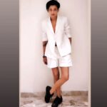 Akshara Haasan Instagram - Celebrating my birthday in style with this sick outfit by @khhouseofkhaddar Thank you my dearest bapuji @ikamalhaasan for making me look fly.