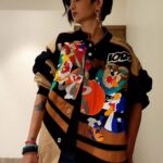 Akshara Haasan Instagram - New jacket to my collection. Childhood throwback.