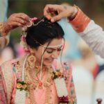 Akshata Sonawane Instagram - A symphony of grace and poise, the bride's beauty is a melody that lingers in the hearts of all who witness the magic of this unforgettable day.💫🤍 Couple: @akshatasonawane @vishnukondur #elegant #elegance #gracefull #weddingdress #marathiwedding #navari #weddingrituals #weddingmakeup #bride #bridalwear #bridesmaids #groom #MarriageMagic #marriage #glowup #weddingglow #weddingglowup Pushpa Vatika