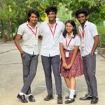 Akshatha Ajit Instagram - With the so called VILLAINS of Kana kanum Kalangal ♥️