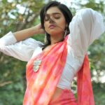 Akshatha Ajit Instagram - 📸 @swetha22_photography Mua @artistrybysheetal Blouse @rijaras_closet Hairstyle @_simran_artistry