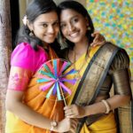 Akshatha Ajit Instagram - Heart to heart, constant sisters❤️ . Captured by @shot.ssup @tejavenkateshoffl @deepuuofficial @_.preethiga 🤍
