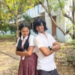 Akshatha Ajit Instagram - As fondly labelled by our insta fam , it’s a “ CUTIE PIE x CUTIE PIE” edition ❤️😂 Just thinking about how fun, humorous, cute, naughty but also reliable both of them are! ❤️Two morattu singles lending their help for their friends’ love knowing or unknowingly ! 😂And the signatures, Vasanth’s “Doood” or winks😉 and Stella’s “B” or Ummm🙁” ! Remember Vasanth pulling her legs about her culinary skills and her dusting it off exhibiting typical Stellsssss behaviour 😂 or when Vasanth was in his full-on padips mode being tense about the exams and the ever cool Stella “Viboodhi adichifying “ him 😂❤️ ? Ofcourse you do😎🧚🏻‍♂️ Too many memories & We’re More Happy as a Team working together and Entertaining you guys ! ❤️🫂🧚🏻‍♂️ Love, Stella & Vasanth 🫶🏻 AKSHU & KS ❤️