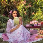 Akshatha Ajit Instagram - Pink loves us💕 . For @polagoclothing 💕 With @akshathaa_ajit 💕 . #polagoclothing #dress #pink #picnic #akshathaajit #summerdress #spring #floraldress #picnicshoot #_stillsandshots_photography_ Chennai, India