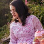 Akshatha Ajit Instagram - Looking on the pink side of life ✨💕 . For @polagoclothing Shot by @_stillsandshots_photography_ In frame: @akshathaa_ajit . #softpinkaesthetic #softaesthetic #picnicaesthetic #pinterestworthy #pinkdress #polagoclothing #_stillsandshots_photography_ #akshathaajit Chennai, India