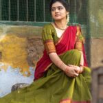 Akshatha Ajit Instagram - 📸 @twilightzone_photography Hairstyle: @deepathomas_makeover_artistry MUA: @harinimakeoverartist 👗 @mokshe_rental_destination . . . #ethinicwear #traditionallook #halfsaree #temple #akshu #photoshoot #akshathaaajit🌺✨