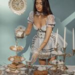 Alanna Panday Instagram – Alanna in wonderland 🫖 Wonderland