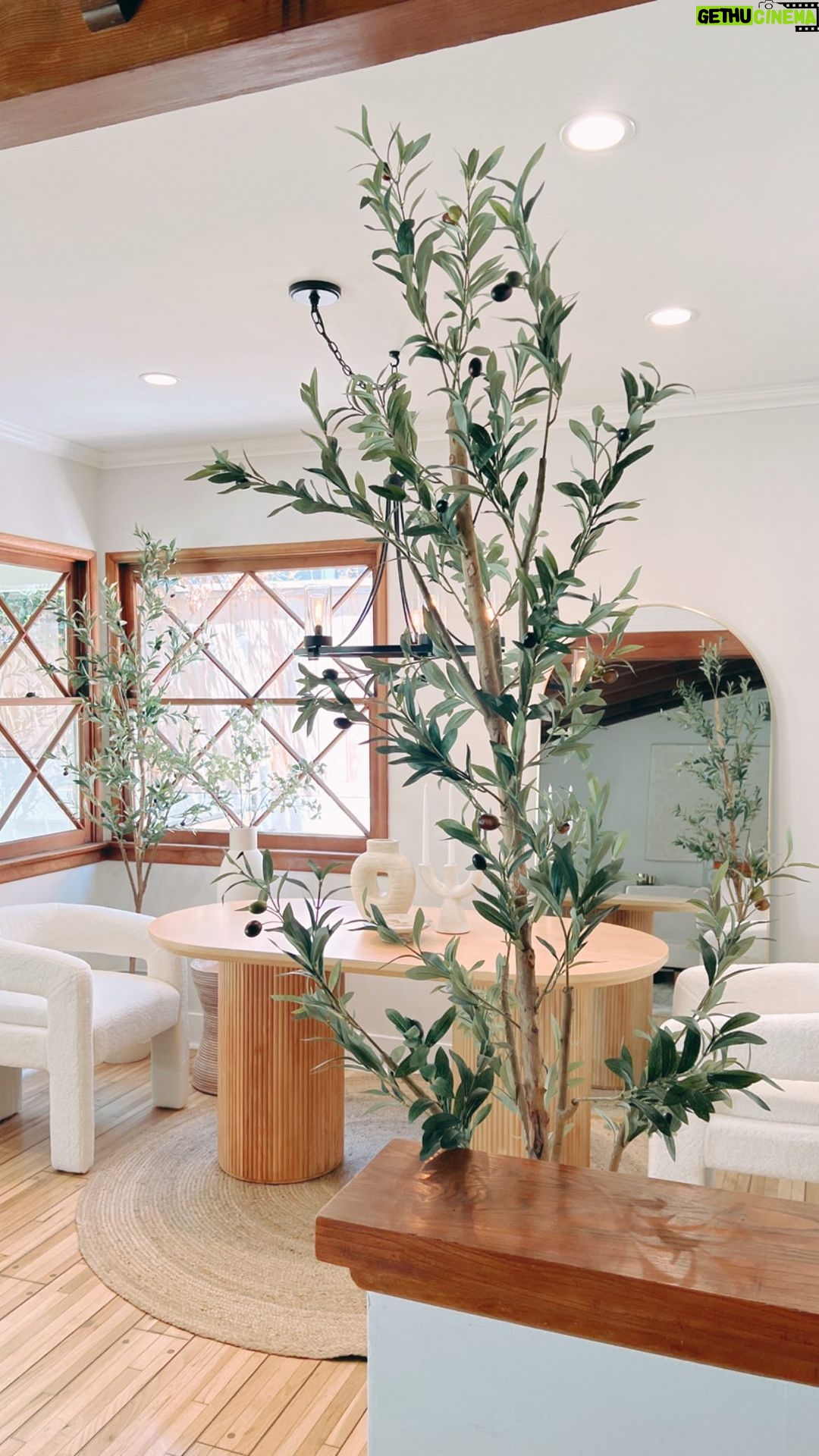 Alanna Panday Instagram - Our Dining Room is finally done ☁️ We got the natural wood oval dining table from @homarycom love how it looks in the space! You can use my code ALANNA8 for a discount on their website Los Angeles, California