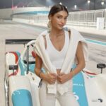 Alanna Panday Instagram – *Gives the clumsiest girl in the room a sports car to drive* 🏎️ 🏁
@yasisland @ymcofficial Yas Marina Circuit