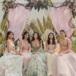 Alanna Panday Instagram - My Bride Tribe for life 🤍 This was such a special day with my girls. My sisters @aaliyawashere @alizehagnihotri threw me the most gorgeous Mehndi! @rysapanday surprised me from LA and @ananyapanday helped her plan everything. So many happy tears were shed this day. Love you guys more than anything 🥹