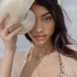 Alanna Panday Instagram - #KALKIxALANNA 🐚 Another one of my favourites we designed for this collaboration collection! Wearing the shell bralette with the sequins sharara pants. Click the link in my bio to shop this look.