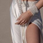 Alanna Panday Instagram - #KALKIxALANNA is finally here and I’m so excited to share it with you guys! This capsule collection is inspired by all things I love the most - Silhouettes inspired by sirens, colours of the water, sand and earth and elements like shells and pearls 🐚 Click on link in my bio to shop the collection!
