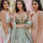 Alanna Panday Instagram - My Bride Tribe for life 🤍 This was such a special day with my girls. My sisters @aaliyawashere @alizehagnihotri threw me the most gorgeous Mehndi! @rysapanday surprised me from LA and @ananyapanday helped her plan everything. So many happy tears were shed this day. Love you guys more than anything 🥹