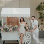 Alanna Panday Instagram - Bridal Brunch (But we decided to include the boys) 🤍 📷 @thehouseontheclouds HMU: @dollyouup_bys Outfit: @kimkassascouture