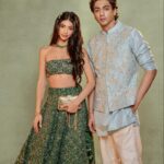 Alanna Panday Instagram - Happy Diwali 🪔 Wearing @anitadongre @louboutinworld