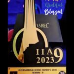 Aleeza Khan Instagram - 🌟❤️🌟 International iconic awards Season 9 2023🌟❤️🌟 ❤️ 8th June 2023 ❤️ Date To Be Remembered !!!! 🌟🌟Hard work always pays of !!!🌟🌟 Won the title of" the Best Promoter of India 2023.Quiet Not a usual title looking at my Career Journey. But I am a multifunctioning and multi talented girl. Who believes in being different and doing different. So here I am. Completed My New task. From Being an actor, to an influencer , from an anchor to a branding partner to, a promoter, to an organiser to a mediator ,also a grooming teacher . Quiet alott OF titles. Its Good to be different..always loved the title of being versatile. My 50th award In my gallery, From a special Event " International iconic awards Season 9 2023 " to a special Title i got " International Iconic Best promoter of india 2023" . Big thankyou to my team , who worked really hard while I was away, taking responsibilities and running around day and night for making the show Happen amd successful.without you all we wouldn't have made it. ❤️❤️❤️❤️ Show Sponsored by @sarkarbookofficial @kgfbookofficial @justmerchantthings without whom the Show wouldn't be successful and reach to its destination. The final judgement day. The journey began 5 months back , with immense pressure, a test of hardwork. Quiet a roller coaster ride. Wasnt Easy for any1 of us. Too many ups downs , tiffs and clashes, But in the End what Goes Well Ends well.My 1st Ever Event as An Associate Organiser. And a promoter with my 2 lovely people. @mohammed_nagaman @iadityakhurana Thankyou for believing in Me and making me a part of @internationaliconicaward Truly a special one. ❤️🌟❤️🌟❤️ Big thanks to @pinnaclecelebs @thesantoshgupta Special thanx to this wonderful human Being @6_ankitgupta It's a pleasure to Receive an award From You. ✌🏻✌🏻✌🏻 Best days Coming darling !!! Chao chao 😍😍😍 #award #awards #awardwinning #winner #love #film #music #totally blessed #alhumdullilah #photography #design #art #awardnight2023 #recognition #awardshow #instagram #movie #instagood #bollywood #actor #influencer #india #cinema #director #business #congratulations #trophy #movies #event #motivation St Andrews Auditorium