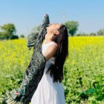 Alisha Prajapati Instagram – Dil toh pagal hai in this Yash Chopra realm of love and destiny. 🤍  #YRFMagic✨