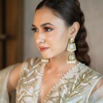 Alisha Prajapati Instagram – Blending heritage with a touch of the contemporary – where tradition meets trend. ✨ 

MUAH by @makeupbyhitusha 
Shot by @kamalvashishthaphotography 
Styled by @riiiyyyaa__ 
Outfit by @nidhihalanilabel