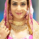 Amandeep Sidhu Instagram - This one is my favourite bridal look till now💜 Simple yet elegant . Thanks to my favourites @anusoru @nidhikurda @itsmemonaarora 💜 Love you 😘😘😘 . . . . #amandeepsidhu #chashni #chandni #toodles #trending #reelsinstagram