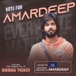 Amardeep Chowdary Instagram – New day..New vote..Every Vote matters..

Please Vote & Support @amardeep_chowdary 

How to vote ?

* Login to Disney plus hotstar 
* Search Biggboss Telugu 7
* Tap on vote 
* Cast 1 vote to Amardeep 
* Give 1 missed call to 8886676901

#voteforamardeep #supportamardeep #amardeep #biggboss7telugu #starmaa